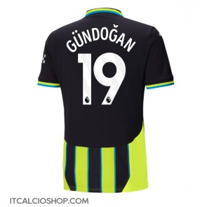 Manchester City Ilkay Gundogan #19 Seconda Maglia 2024-25 Manica Corta